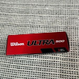 Wilson Ultra 300 3pack golf balls